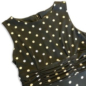 Jessica Howard Petite Polka Dot Knit Dress